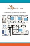 4 bedroom 2 5 bath flat unit_EastMeadows_UPB 33 4 bedroom 2 5 bath flat unit, East Meadows